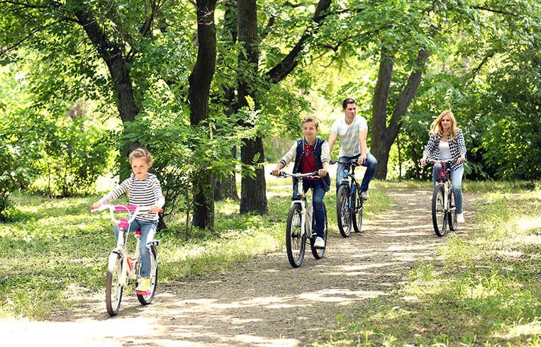 Randonnée en vélo autour du camping l’Hermitage de Chevigny dans la Nièvre