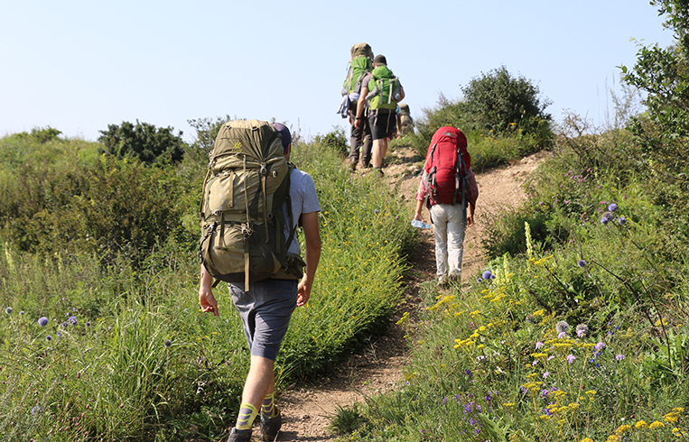 Activité randonnée autour du camping nature en Bourgogne l’Hermitage de Chevigny
