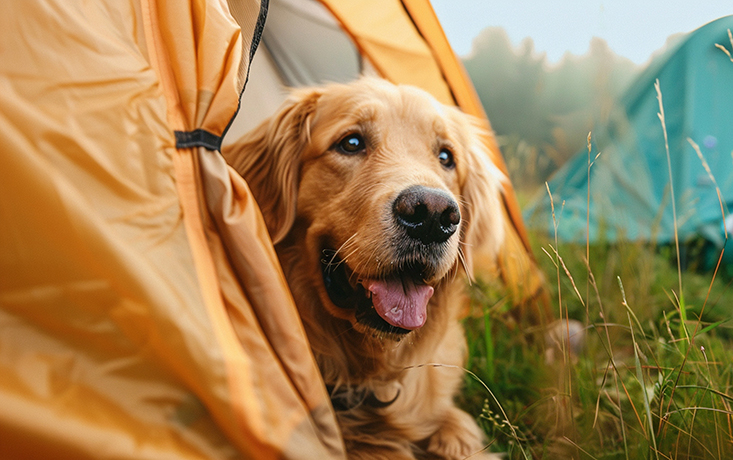 Le camping dans la Nièvre l’Hermitage de Chevigny accueille les animaux